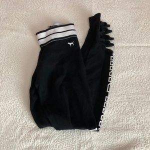 black and white leggings